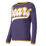 Bears Script Women’s Straight Bottom Knitted Sweater
