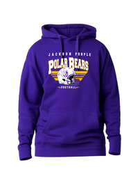 Jackson PURPLE Adult Hoodie