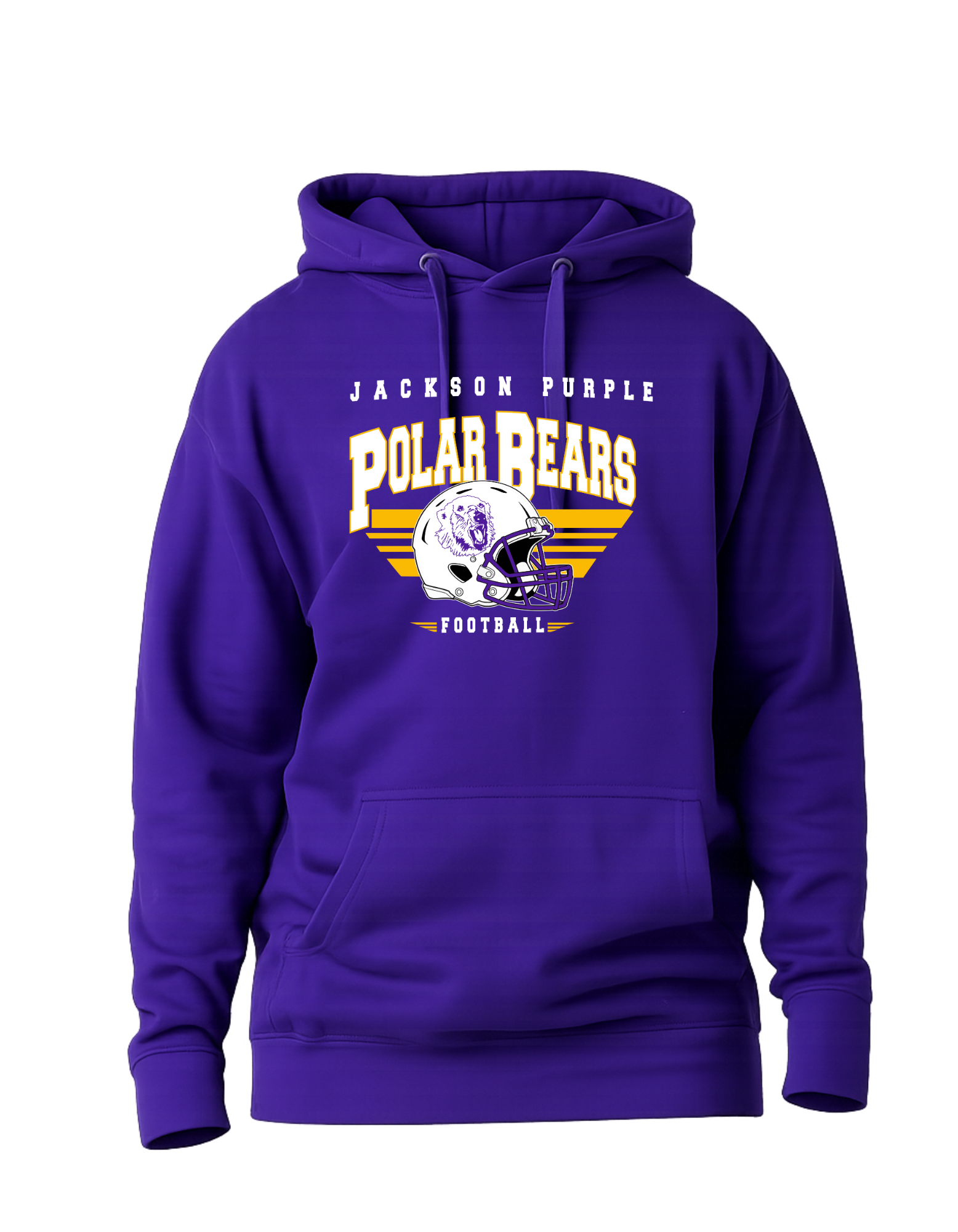 Jackson PURPLE Adult Hoodie