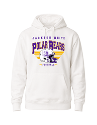 Jackson WHITE Adult Hoodie (White Hoodie)
