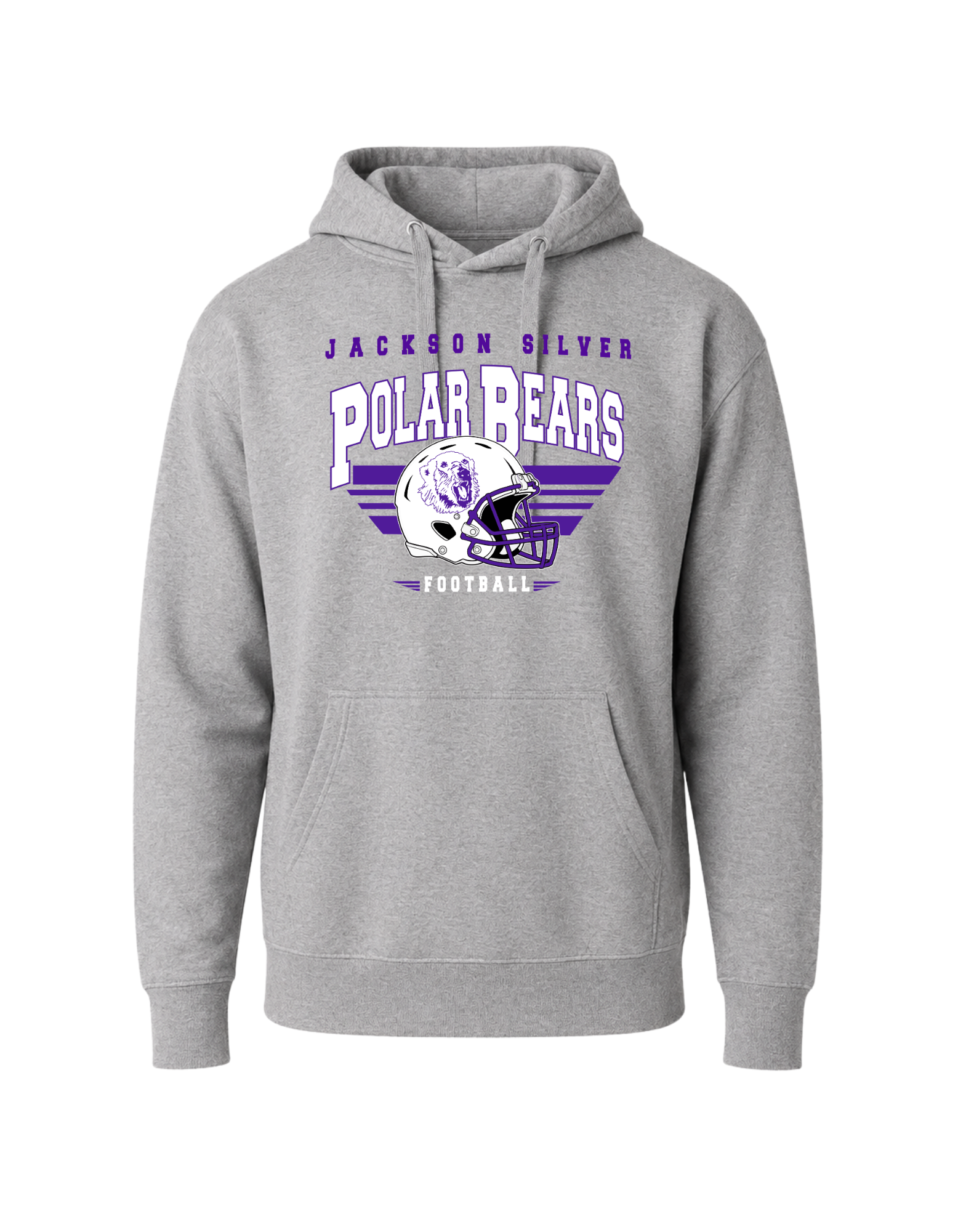 Jackson SILVER Adult Hoodie