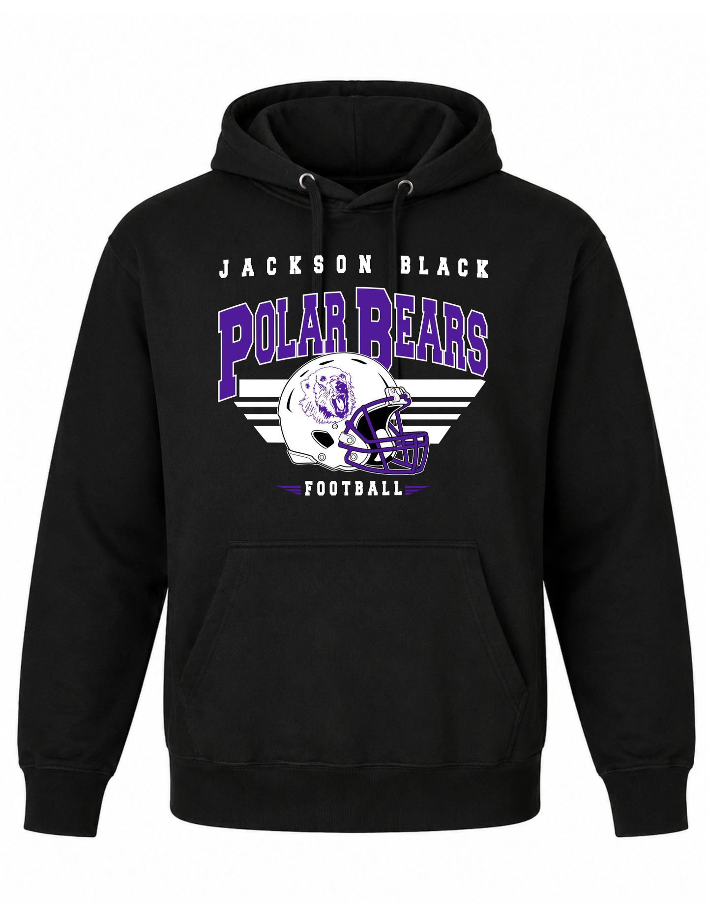 Jackson BLACK Adult Hoodie