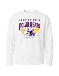 Jackson WHITE Adult Crewneck (White Crewneck)