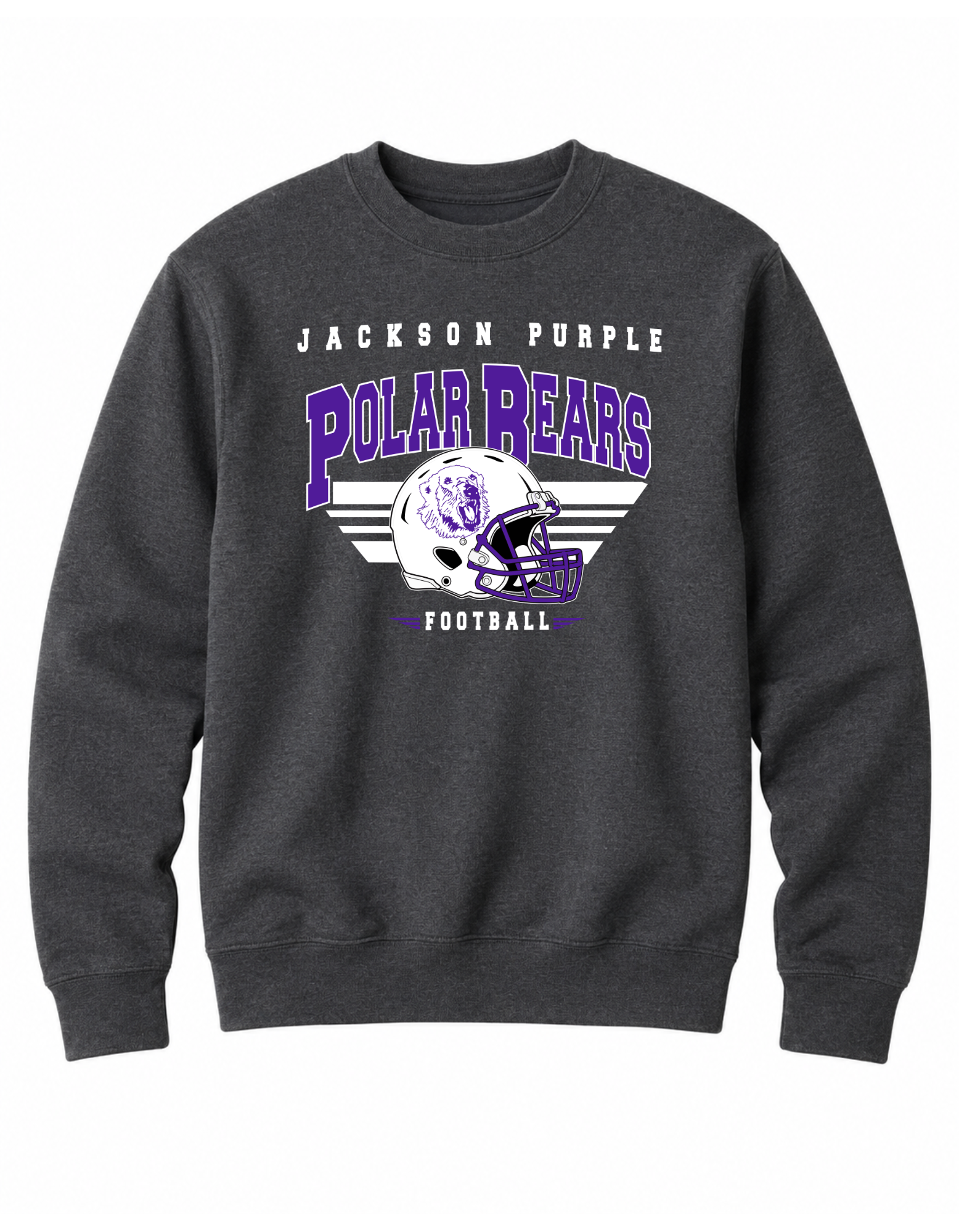 Jackson PURPLE Adult Crewneck