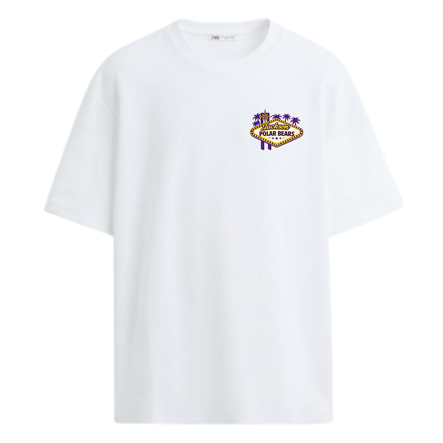 Oversized Viva Las Jackson Tee