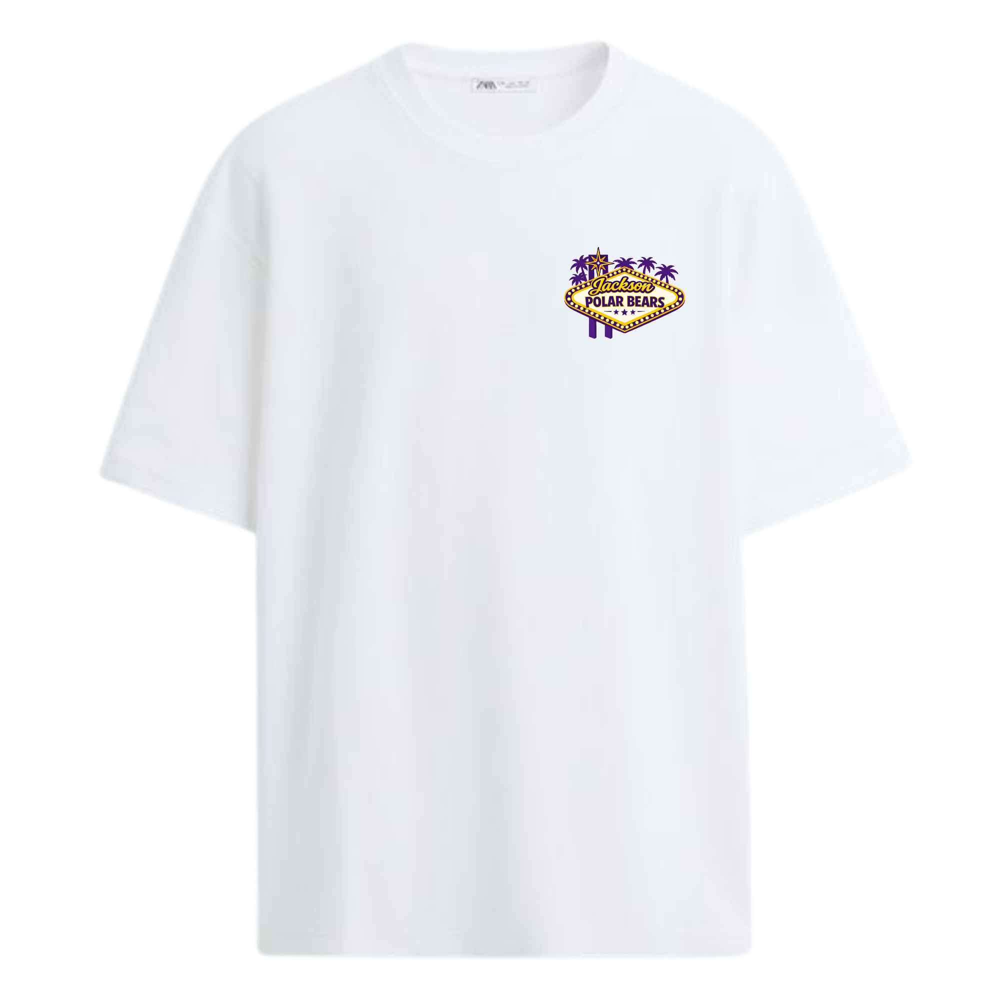 Oversized Viva Las Jackson Tee