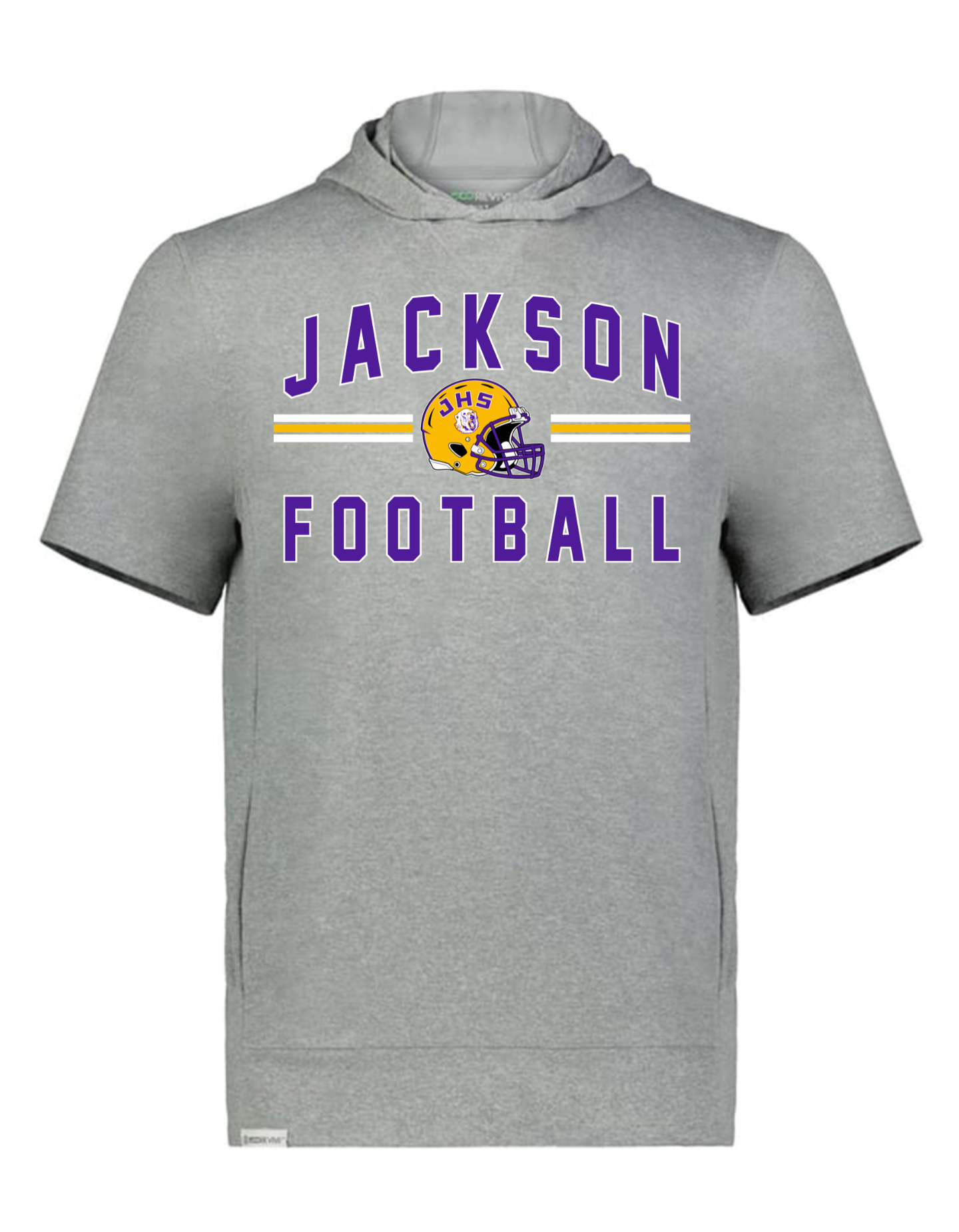 Jackson Football Short Sleeve Youth Hoodie