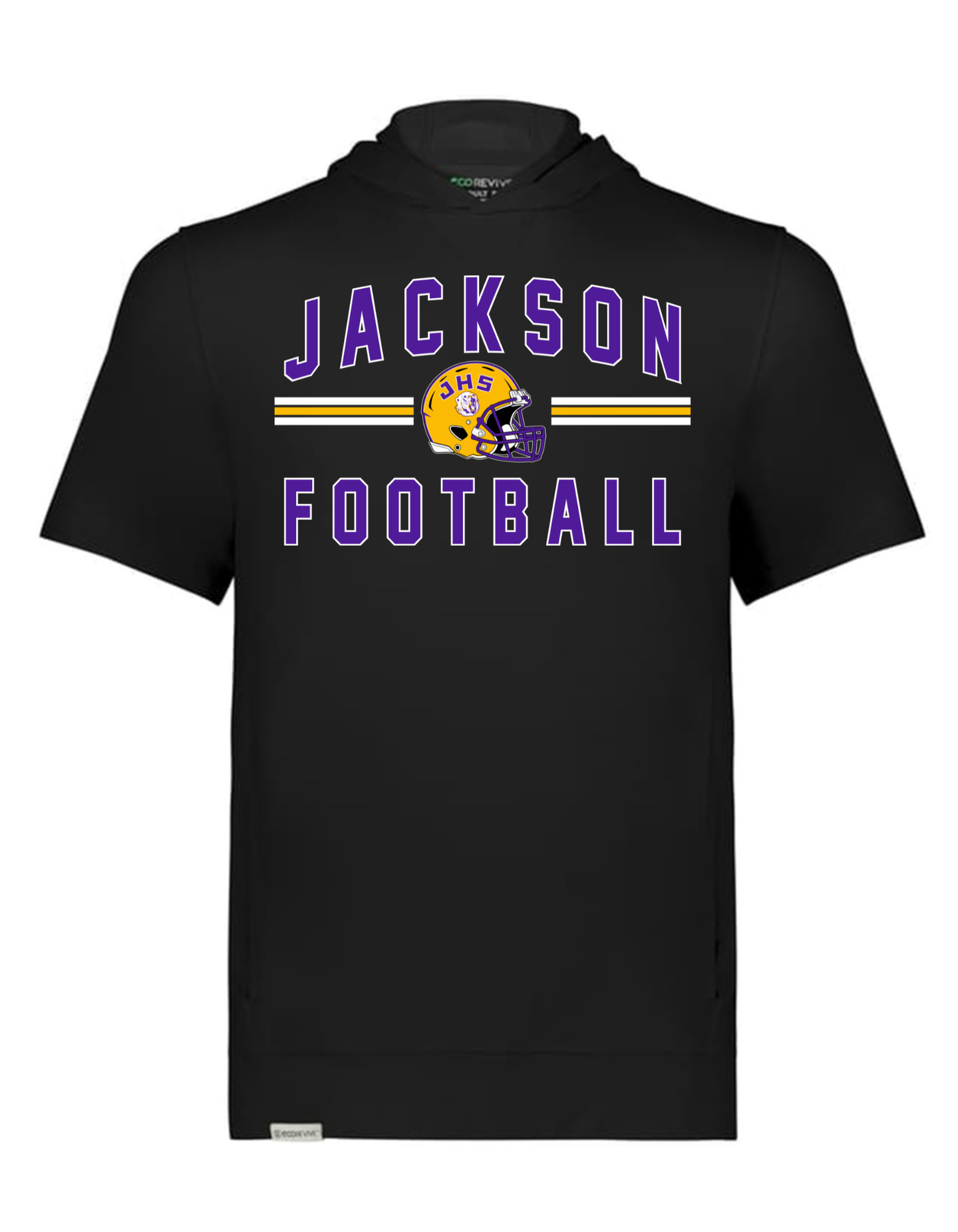 Jackson Football Short Sleeve Youth Hoodie