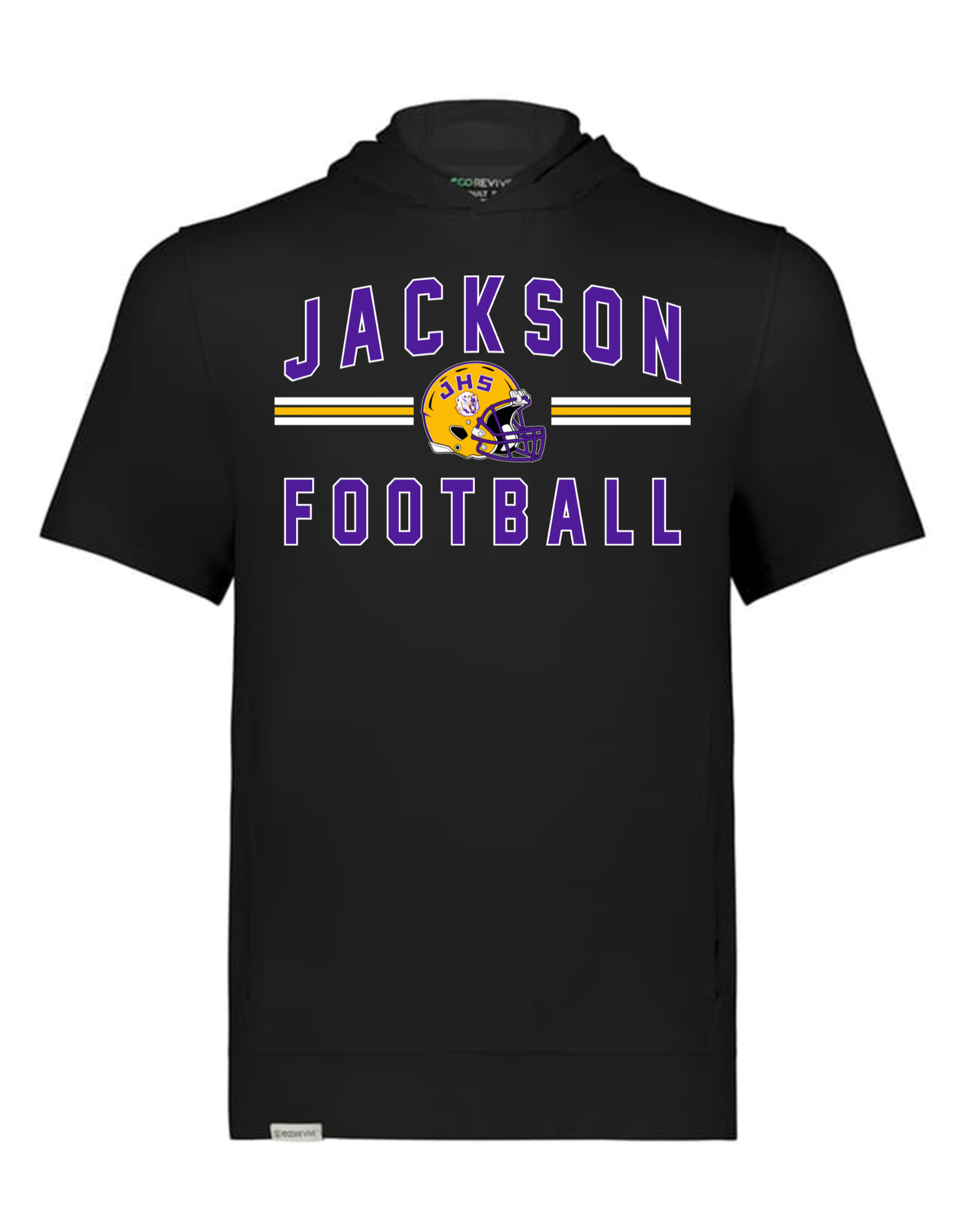 Jackson Football Short Sleeve Youth Hoodie