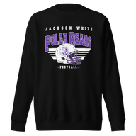 Jackson WHITE Adult Crewneck (Black Crewneck)