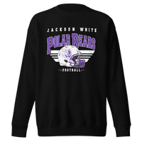 Jackson WHITE Adult Crewneck (Black Crewneck)