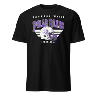 Jackson WHITE Adult Tee (Black Tee)