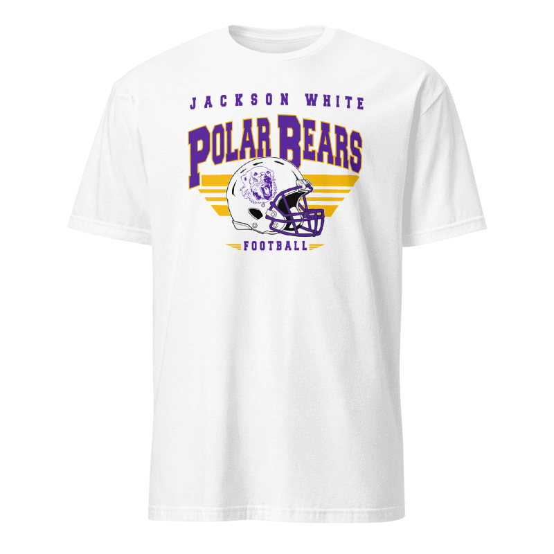 Jackson WHITE Adult Tee (White Tee)