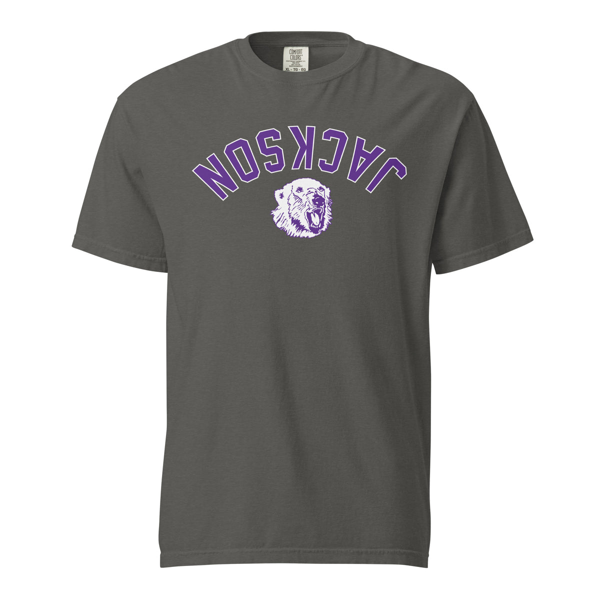 Comfort Colors Jackson Rally Tee Dark Grey