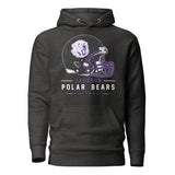 Jackson Football Alternate Helmet Hoodie Dark Grey