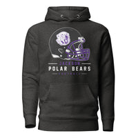 Jackson Football Alternate Helmet Hoodie Dark Grey